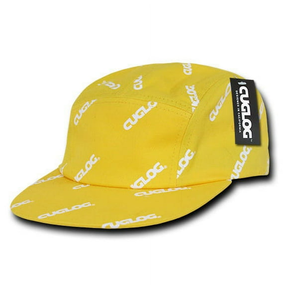 CUGLOG C10 5 Panel Racer Caps-Yellow