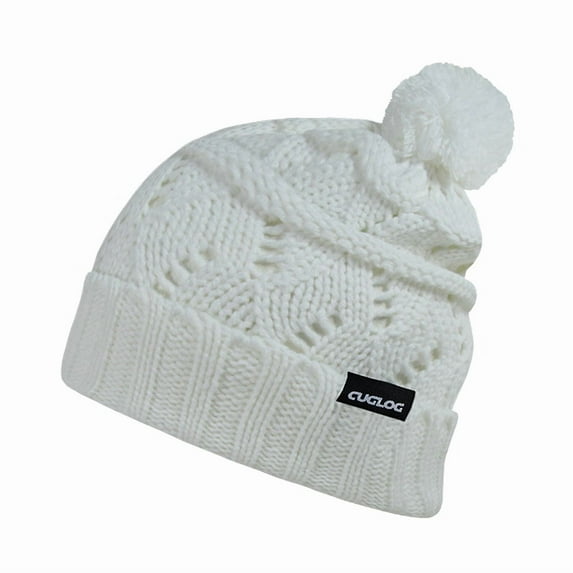 CUGLOG K027 Ben Nevis Beanie Hat-White