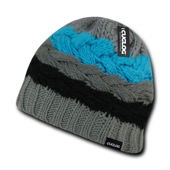 CUGLOG K034 St. Helens Beanie - Grey/Teal