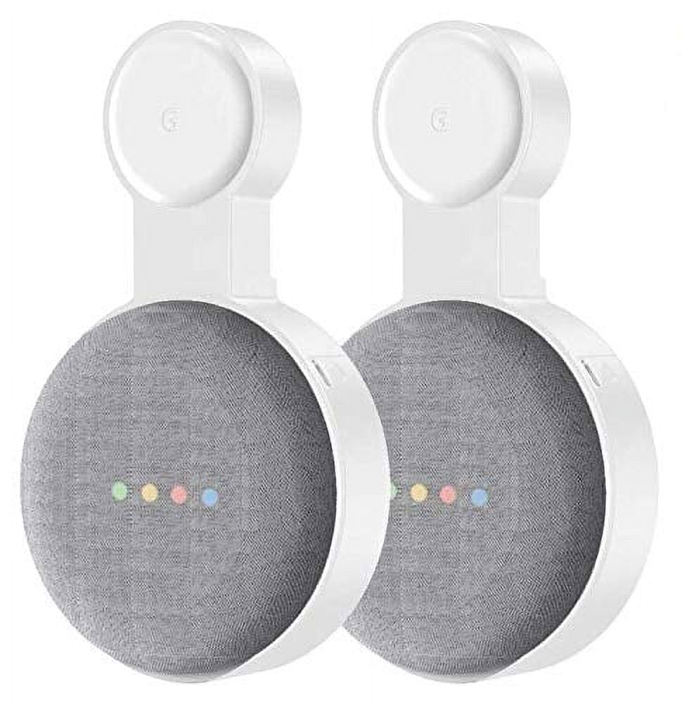 CUHIOY Google Nest Mini Wall Mount Holder White (2nd Gen),Hide - Main Image