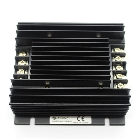 CUI 24V 2.08A 50W 1-Output Enclosed DC/DC Converter VHK50W-Q24-S24