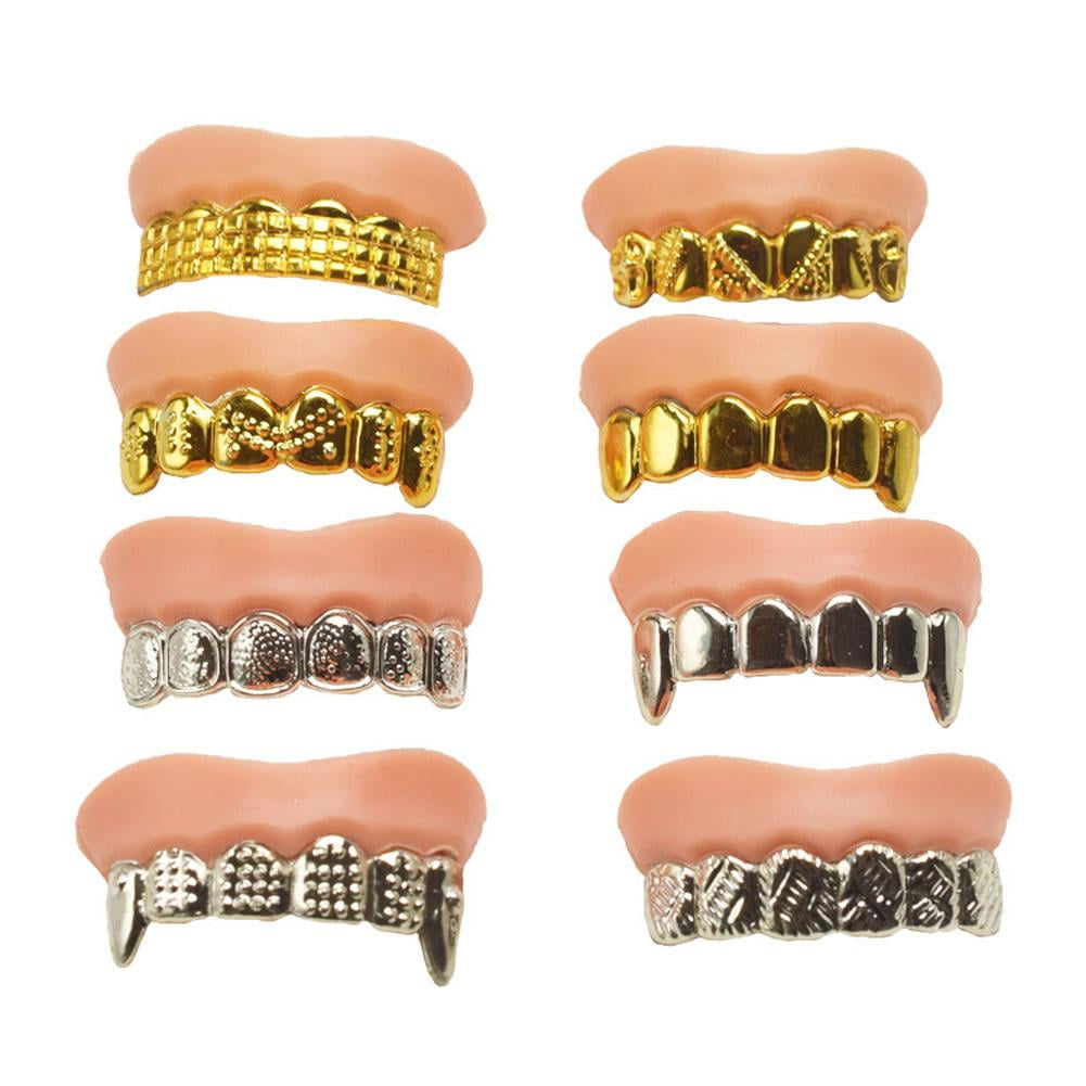 CUIKOSAER Halloween Dentures, Halloween Cosplay Prop Teeth,Funny Fake