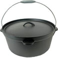 thumbnail image 1 of CUISILAND 12QT Pre-Seasoned Lip Lid Cast Iron Dutch Oven with Lid, 1 of 4