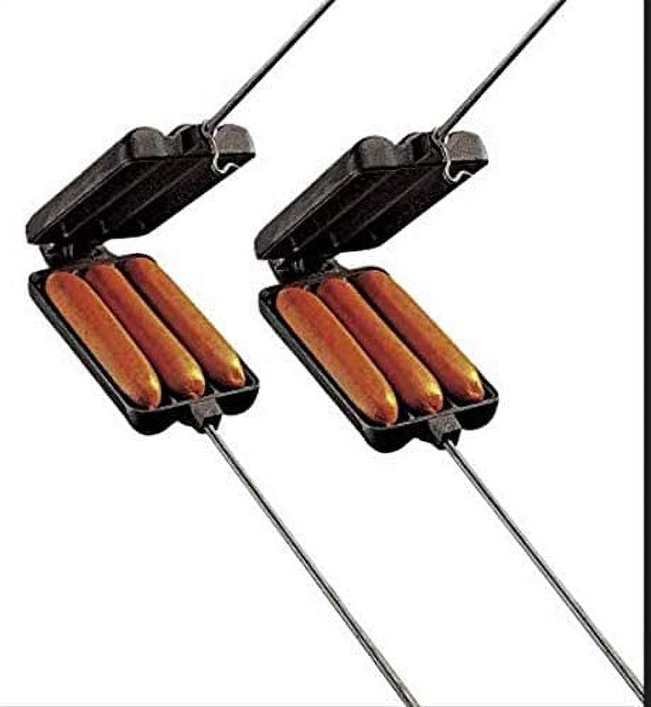 Magic Hot Dog Roaster - 34" Stainless Steel Fork For Roasting Hot Dogs & Marshmallows Over Campfire