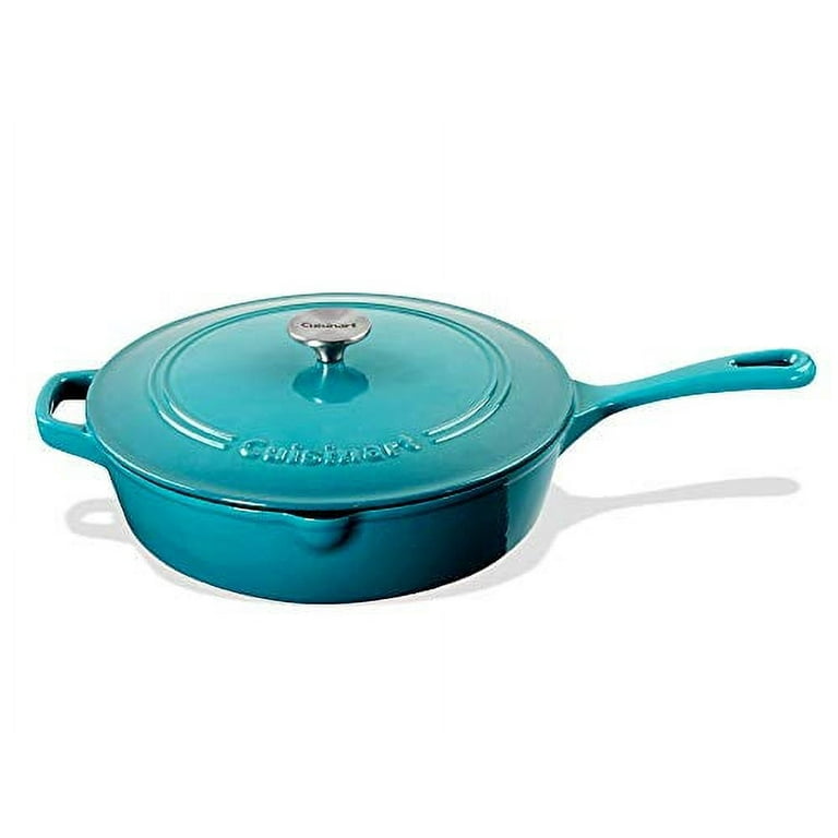 Cuisinart Classic Enameled Cast Iron 12 Chicken Fryer with Cover