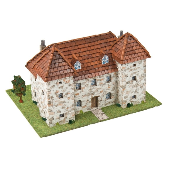 CUIT Ceramic Building Construction Kit, French House of Auvergne Region (1:87)