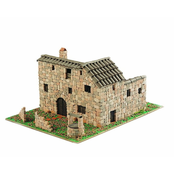 CUIT Ceramic Building Construction Kit, Rural House l'hort de Manus (1:60)