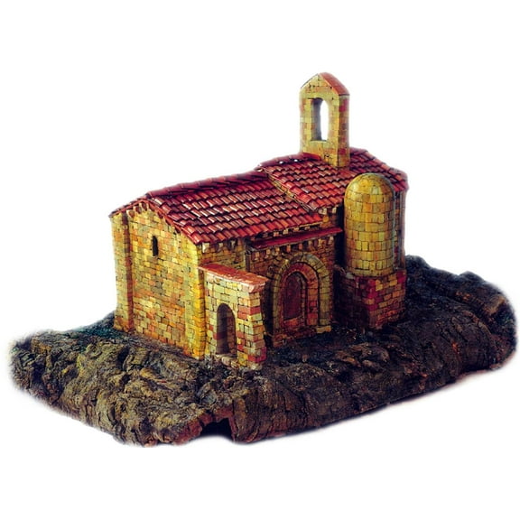 CUIT Ceramic Building Construction Kit, Santa Cecilia Church (1:80)