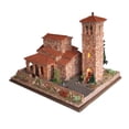 thumbnail image 1 of CUIT Ceramic Building Construction Kit, Santa Maria de Lebeña Church (1:87), 1 of 4