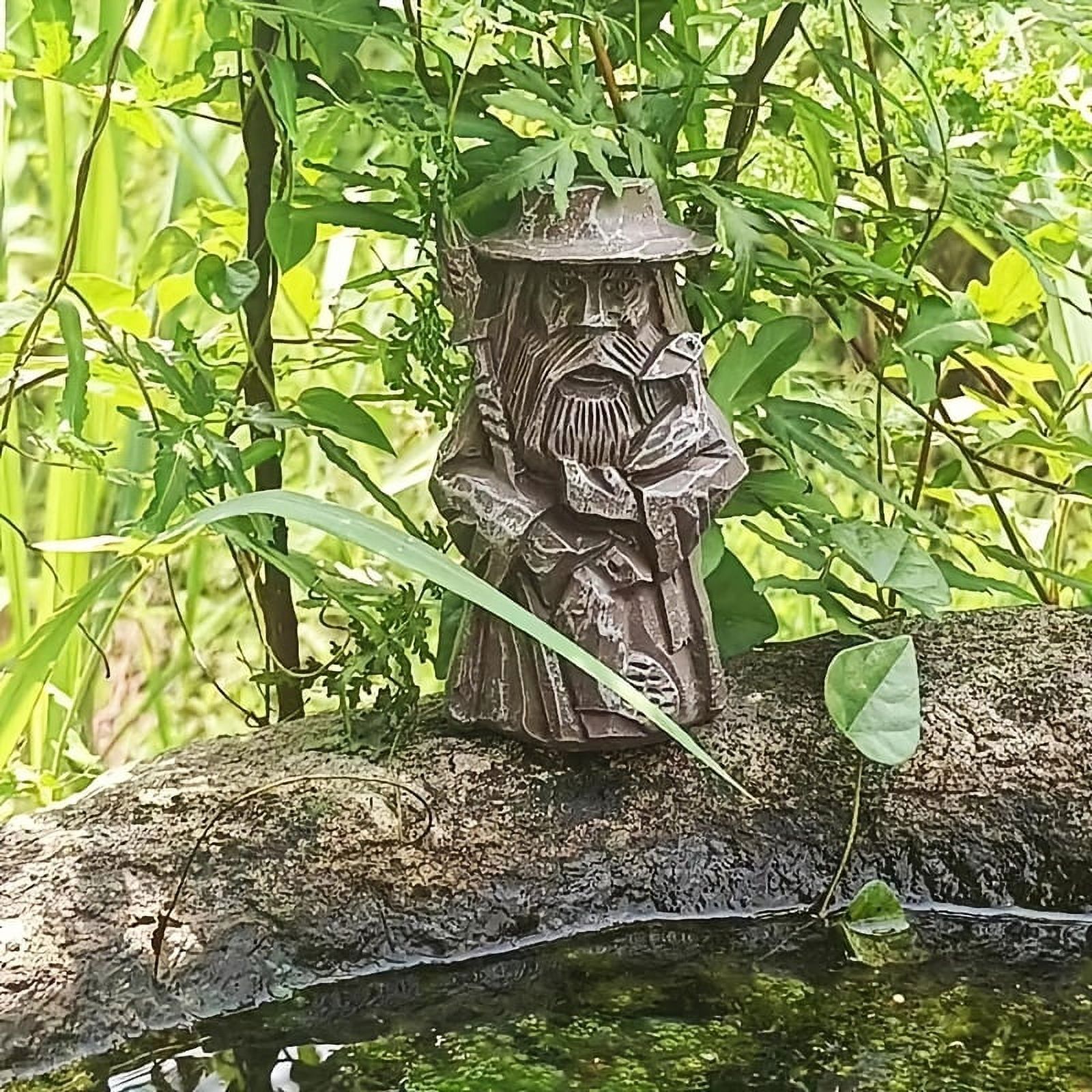 CUITING 1pc Pagan God Statue Nordic Mythology Magic Character Resin