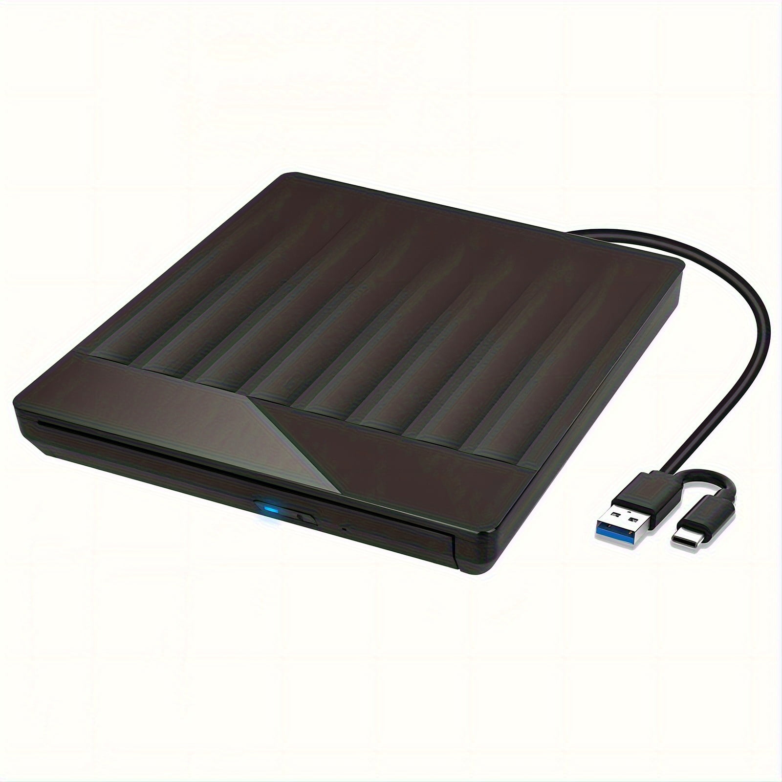 CUITING External CD DVD Drive Burner USB 3.0 TypeC Portable CD/DVD ROM +/RW Optical Drive