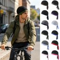 thumbnail image 1 of CUIYUAN Breathable Headwrap Cap Cycling Caps Helmet Liner Motorcycle Bandana Hat Sweat Liner Skull Caps Dew Rags Biking Headscarf Headwrap Headwear Unisex Outdoor Activities, 1 of 7