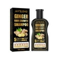 CUJMH Natural Ginger Anti White Hair Shampoo Organic Hair Dye Permanent