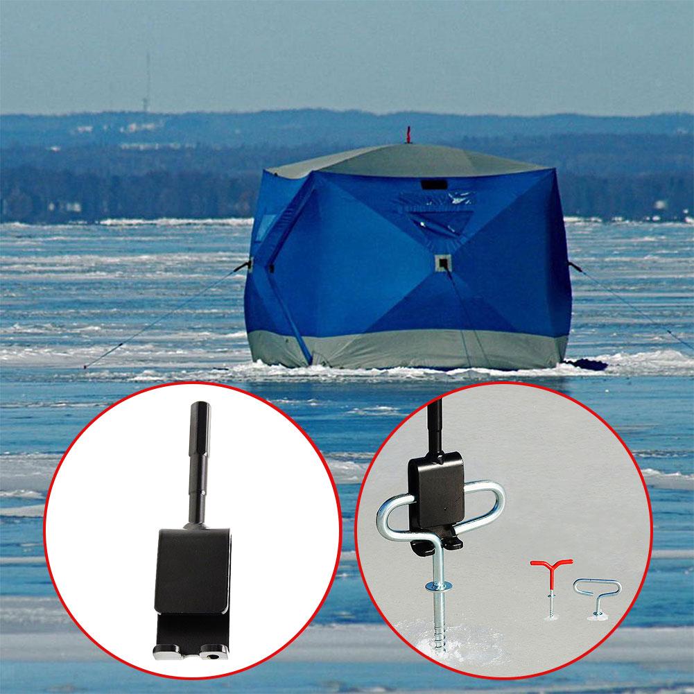 CUJMH Universal Ice Anchor Power Drill Adapter for Ice Fishing, Make