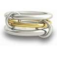 thumbnail image 1 of CUKIXA Gold Stackable Rings for Women Non Tarnish, 18k Gold Plated Cubic Zirconia Rings, Silver Gold Multi Ring Mixed Metals Stack Rings Set-9#, 1 of 10