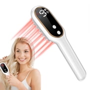 CUKIXA Laser Hair Growth Comb, Low-Level Laser Hair Growth Device for Men and Women, Scalp Hair Regrowth Comb with LLLT Technology, Rechargeable Handheld Hair Growth Stimulator, Home Use & Portable