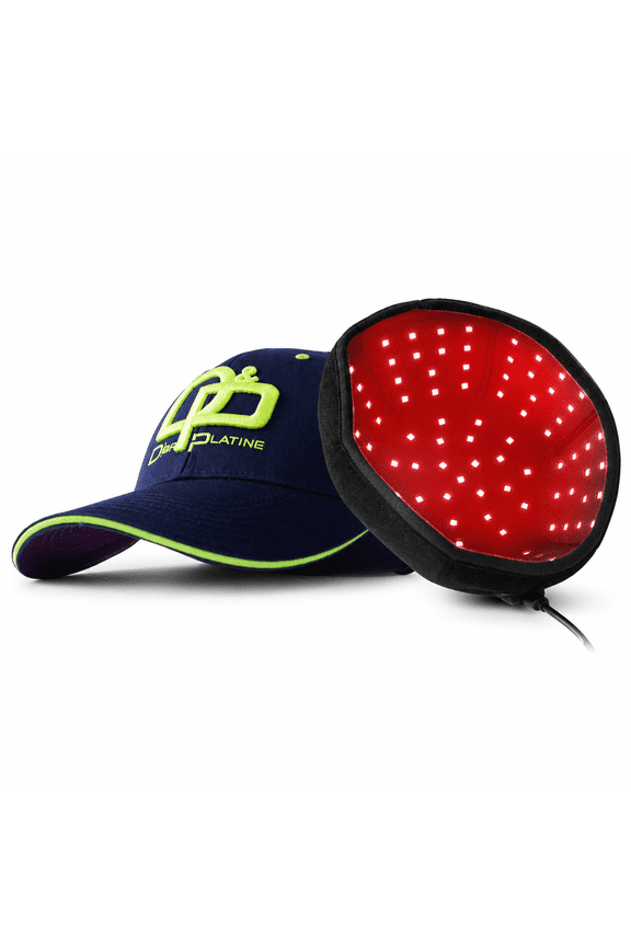 Red Light Therapy for Hair Growth, Laser Cap, Hair Loss Treatments Hat for Men & Women, with Built-in Battery & Controller, Reduce Hair Loss & Shedding