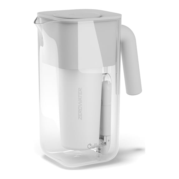 Culligan with ZeroWater Technology 7 Cup Water Filtration Pitcher with 5-Stage Advanced Water Filter