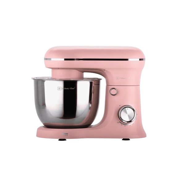 CULINARY CHEF 4.5L Retro Stand Mixer (Pink), 4.75 Quart Y101