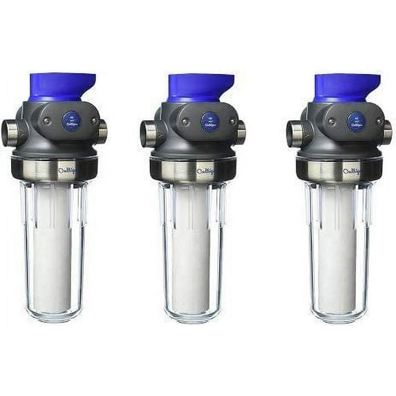 Culligan Whole House Sediment Water Filter WH-S200-C - Bypass Valve - 3-Pack