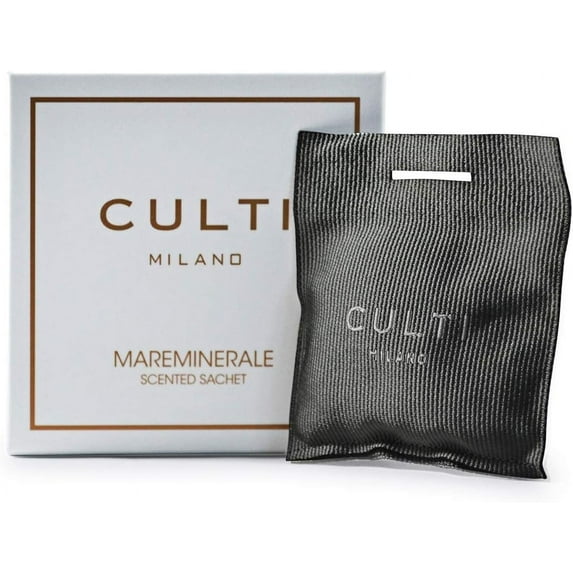CULTI MILANO Home Sachet - 2.75x2.75in - Mareminerale Sea Chord, Sap, Mineral Musk