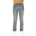 thumbnail image 1 of CULTURA AZURE  Boy's Saddle Stitch Stretch Jeans, Lt Blue, 10, 1 of 6