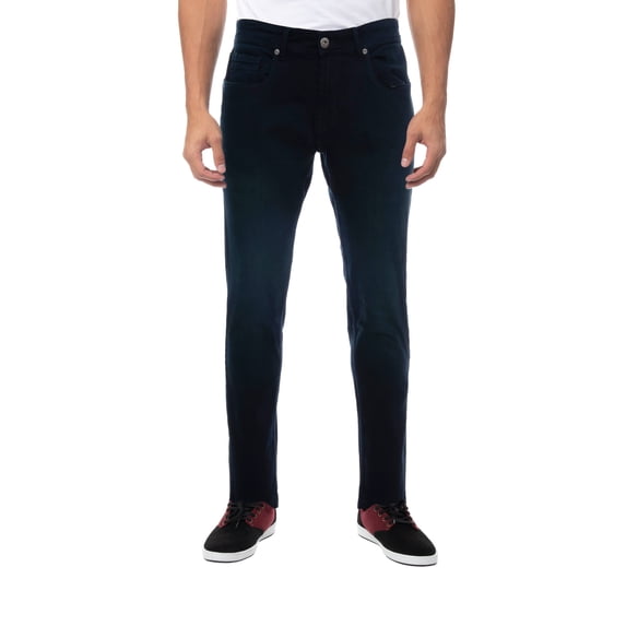 CULTURA Men's Jeans Stretch Washed Distressed Fashion Denim Flex Comfort Slim Relaxed Skinny Fit Tapered Leg