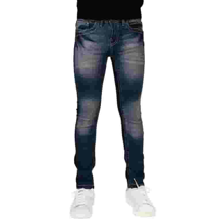 CULTURA AZURE Boy's Saddle Stitch Stretch Jeans, Blue, 18 CULTURA AZURE Boy's Saddle Stitch Stretch Jeans, Blue, 18