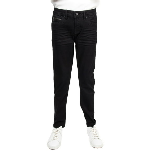 CULTURA AZURE  Boy's Stretch Jeans, Jet Black, 16