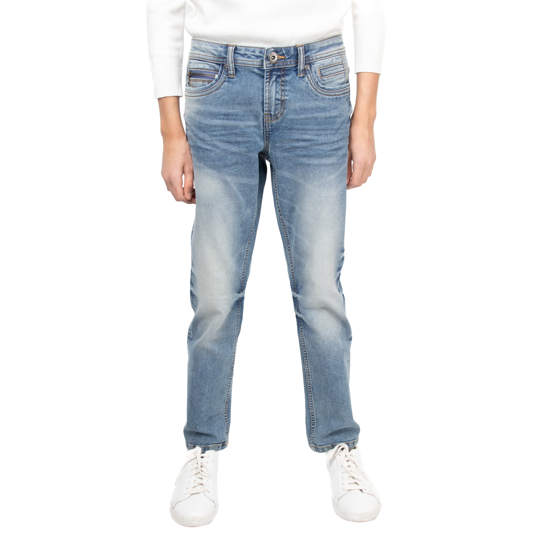Boy jeans Pant stretchable In Blue Color main image 1