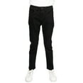 thumbnail image 1 of CULTURA AZURE  Boy's Saddle Stitch Stretch Jeans, Jet Black, 14, 1 of 6