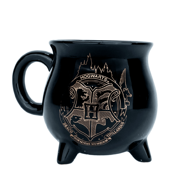 CULTUREFLY Hogwarts Coffee Cup - Harry Potter 12 oz Cauldron Mug