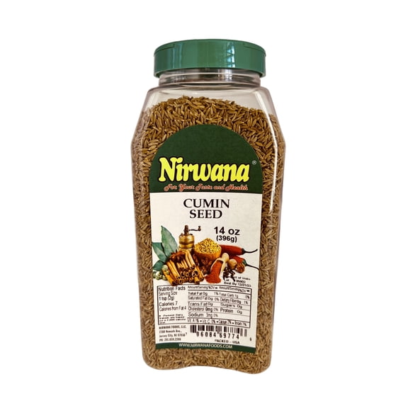 CUMIN SEED 14 OZ JAR BY NIRWANA