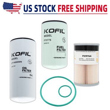 Cummins ISX Oil Change Kit – LF14000NN, FF2200, FF2203 Filters – Unbranded