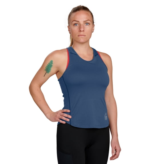 CUMULUS TANK W MD SLATE BLUE