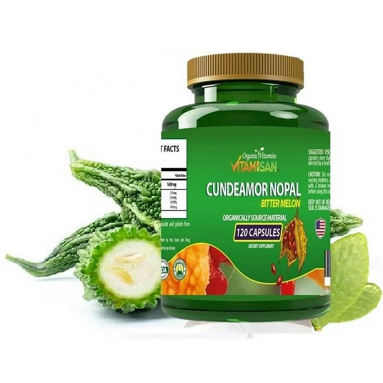 CUNDEAMOR Bitter Melon Diabetic Sugar Balance 1600 mg 120 capsules