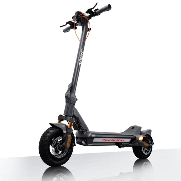 CUNFON Electric Scooter Adult with 1200W Motor Folding E-scooter, 50 Mile Range, 10.5" off Road Tires,Max Limited 31Mph,Fingerprint Unlock and App Controller