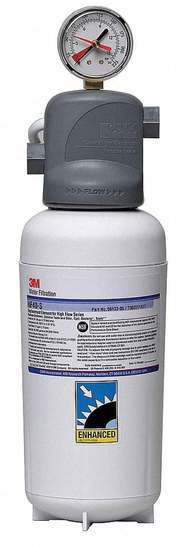 3m Filtration Water Filter System,0.2 micron,14 7/8