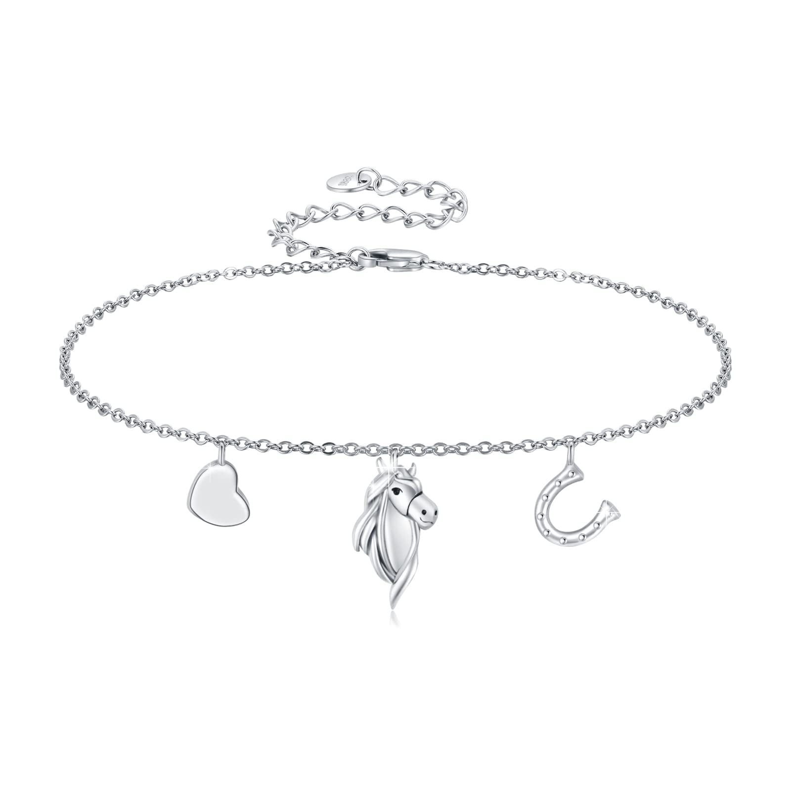 Ciondolo da uomo in argento sterling croce gotica con teschio messican