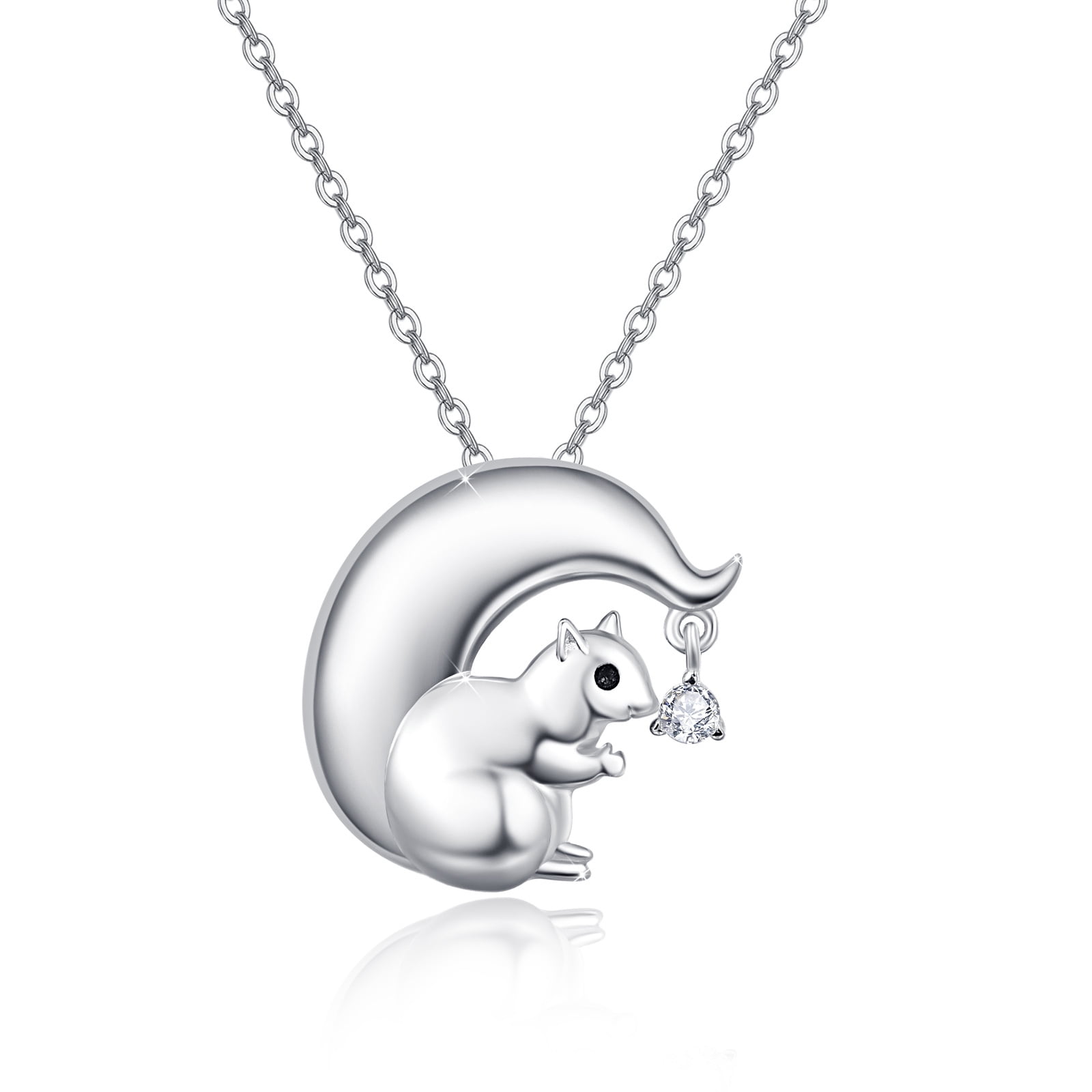 CUOKA MIRACLE Squirrel Necklace 925 Sterling Silver Bangladesh Ubuy