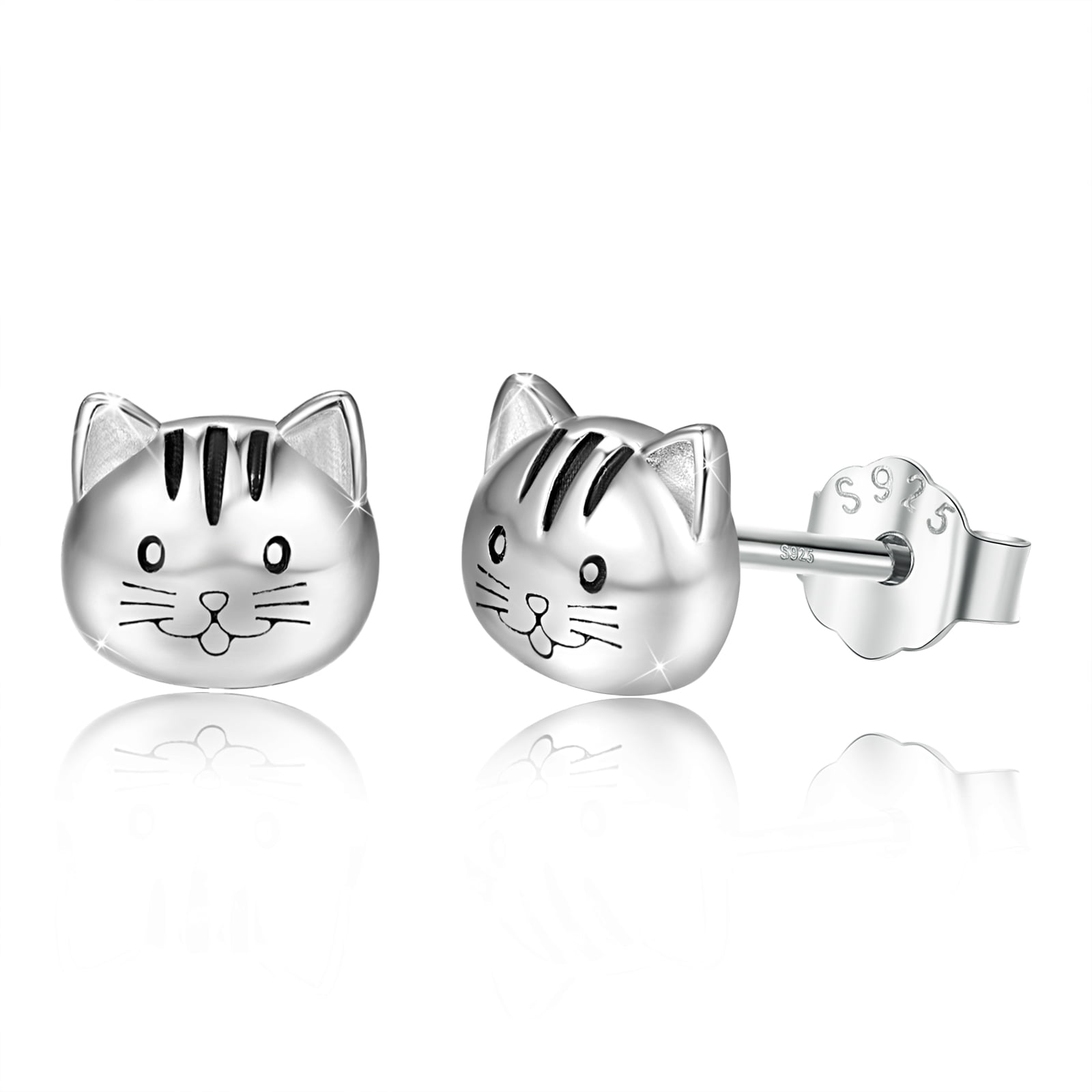 CUOKA MIRACLE Tiny Hello Kitty Earrings Cat Stud Earrings for Women
