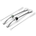 thumbnail image 1 of CUOPRU Stainless Steel Yerba Mate Bombillas Straws Set, with  Removable Head Filter, Colorful Bead, Cleaning Brush, 1 of 6