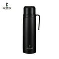thumbnail image 1 of CUOPRU Yerba Mate bottle Premium（Black) 1000 ML Vacuum Flask Heat Insulated, 1 of 10