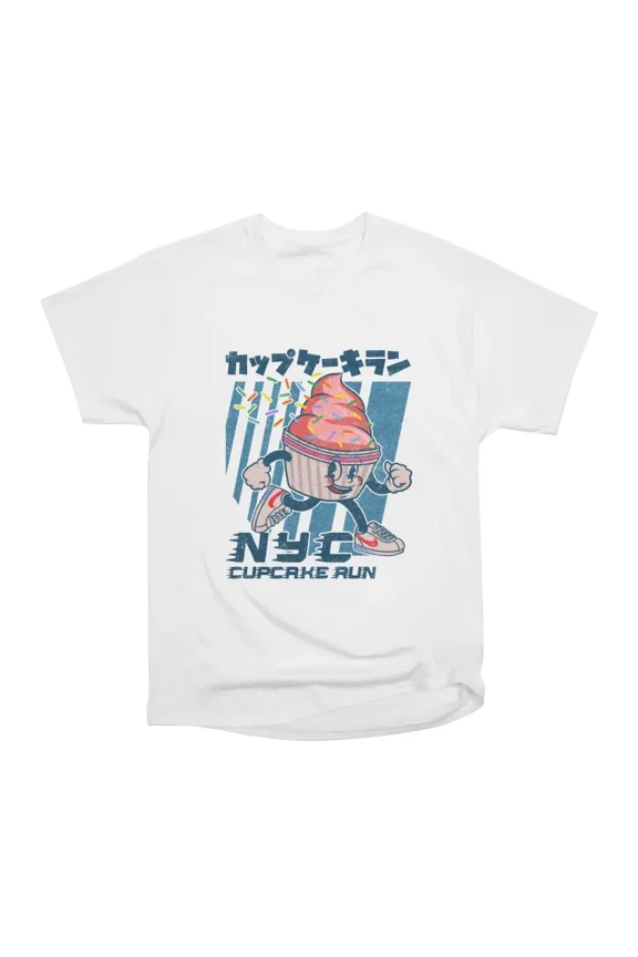 CUPCAKE RUN T-Shirt Tee Gift For Him Merch For Her Apparel For Friend