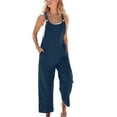 thumbnail image 1 of CUPSHE Women Sleeveless Scoop Neck Straight Leg Jumpsuit, 1 of 5