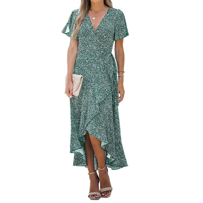 V Neck Three Quarter Flare Sleeve Bodycon Dress V Neck Three Quarter Flare Sleeve Bodycon Dress