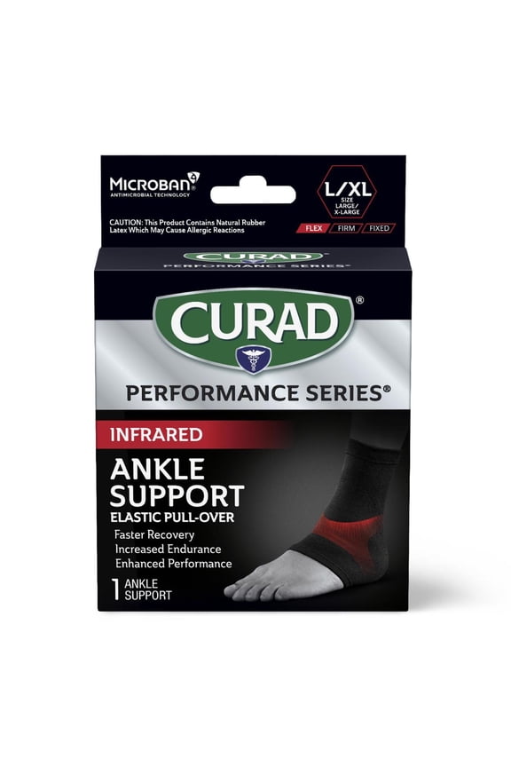 ® Performance Series® Elastic Pull-Over Ankle Support, Size L/XL