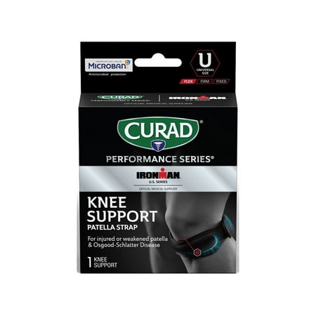product image of CURAD Performance Series IRONMAN Patella Strap Knee Support, Universal, 1 count