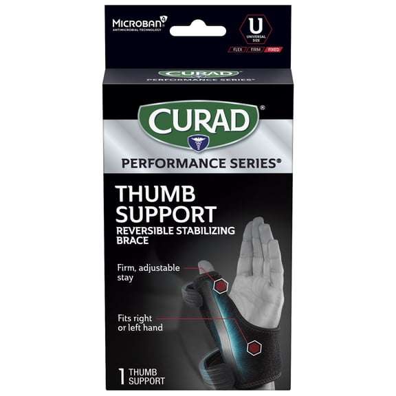 CURAD Performance Series Thumb Support, Reversible, Universal
