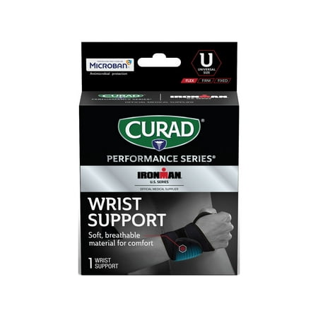 product image of CURAD Performance Series IRONMAN Wrist Support, Wrap-Around, Universal, 1 count